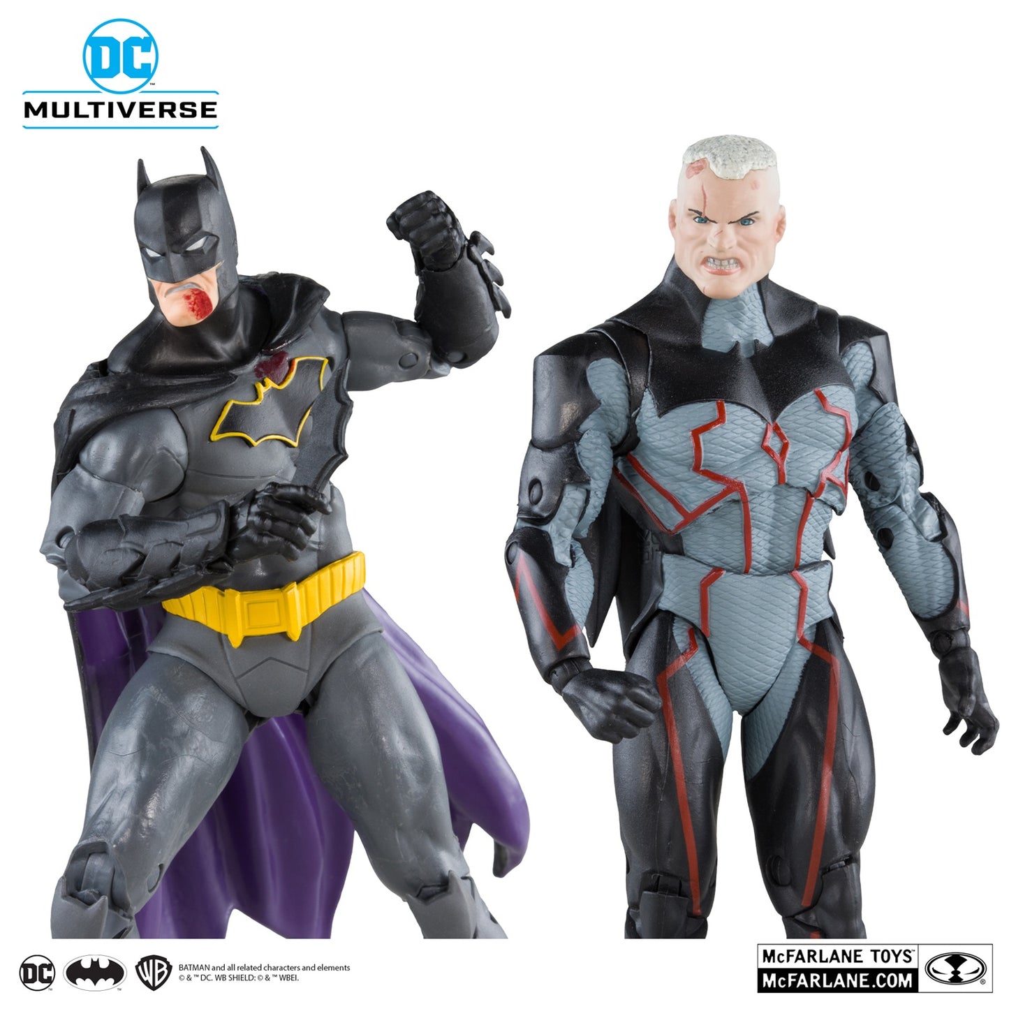 Batman Last Knight on Earth, 7" Omega vs Batman Gold Label Collection (McFarlane)