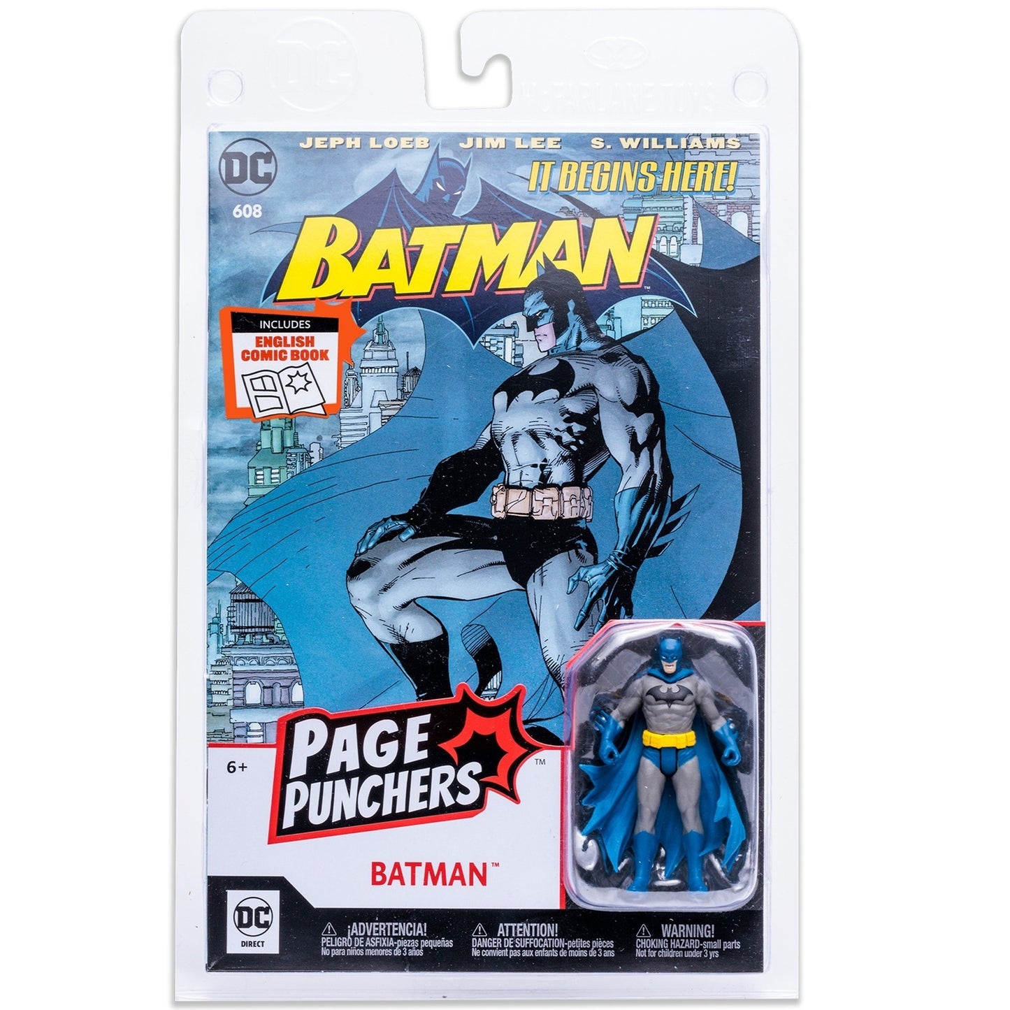 Batman (Comic), comic Batman avec figurine 3" Page Punchers (DC Direct)