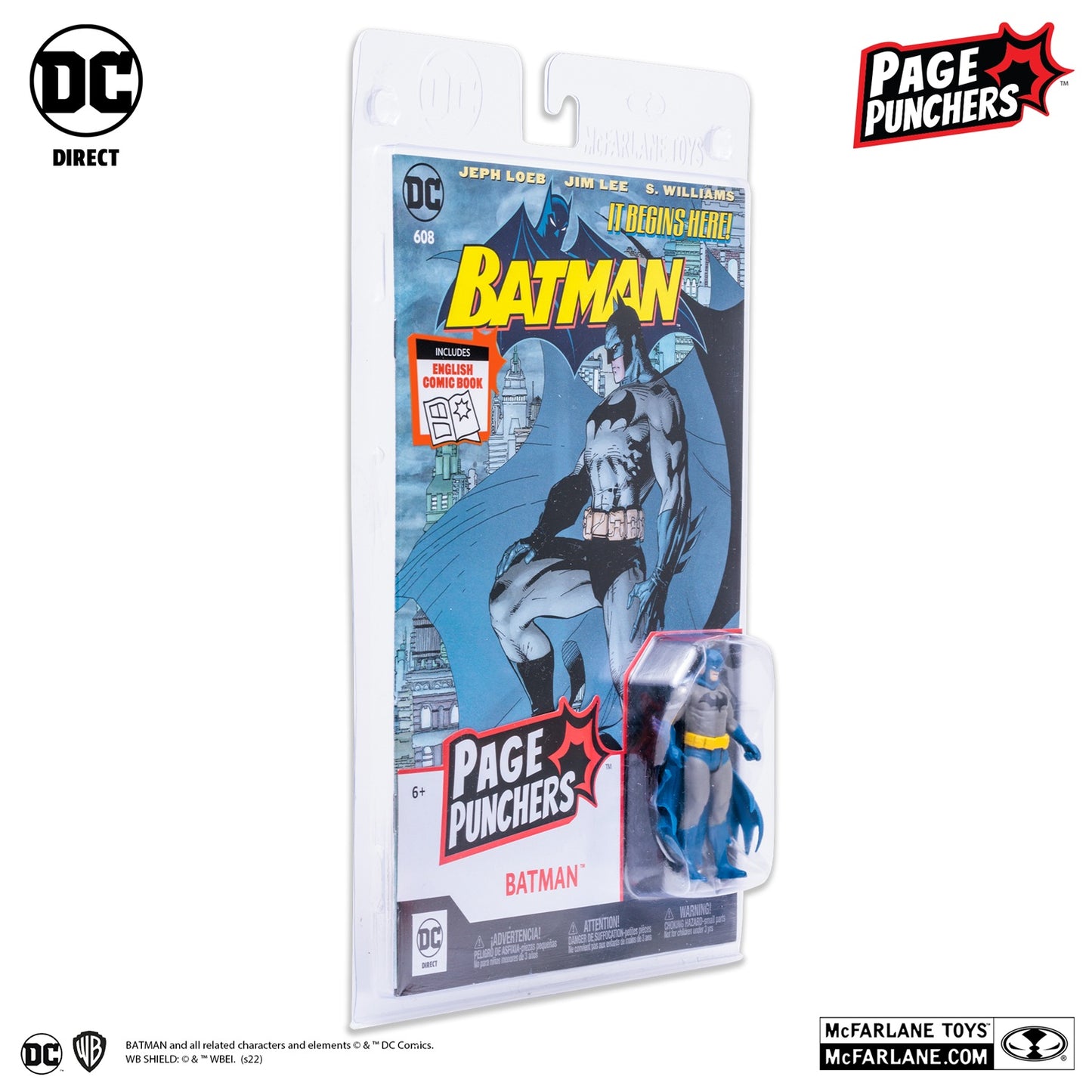 Batman (Comic), comic Batman avec figurine 3" Page Punchers (DC Direct)