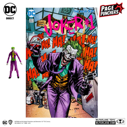 Batman (Comic), comic Joker avec figurine 3" du Joker Page Punchers (DC Direct)