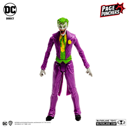 Batman (Comic), comic Joker avec figurine 3" du Joker Page Punchers (DC Direct)