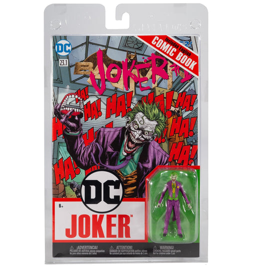 Batman (Comic), comic Joker avec figurine 3" du Joker Page Punchers (DC Direct)