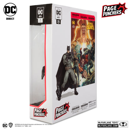 Black Adam (Comic), figurine 7" Batman avec comic (McFarlane)
