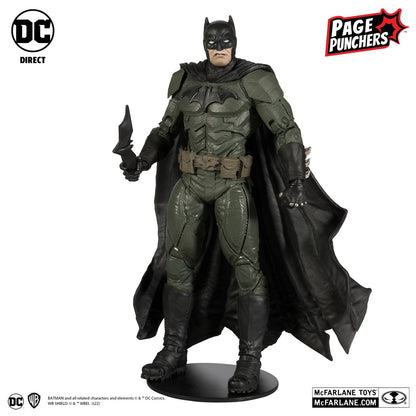 Black Adam (Comic), figurine 7" Batman avec comic (McFarlane)