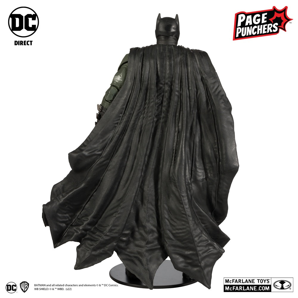 Black Adam (Comic), figurine 7" Batman avec comic (McFarlane)