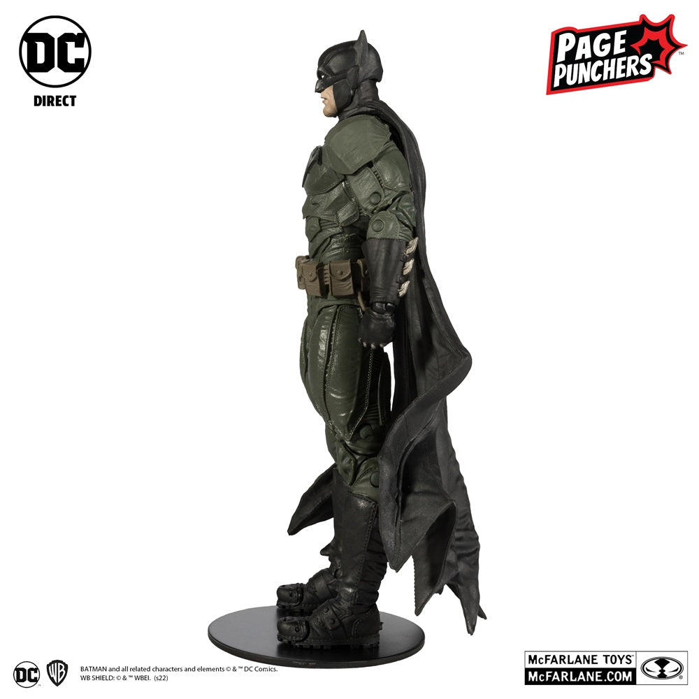 Black Adam (Comic), figurine 7" Batman avec comic (McFarlane)