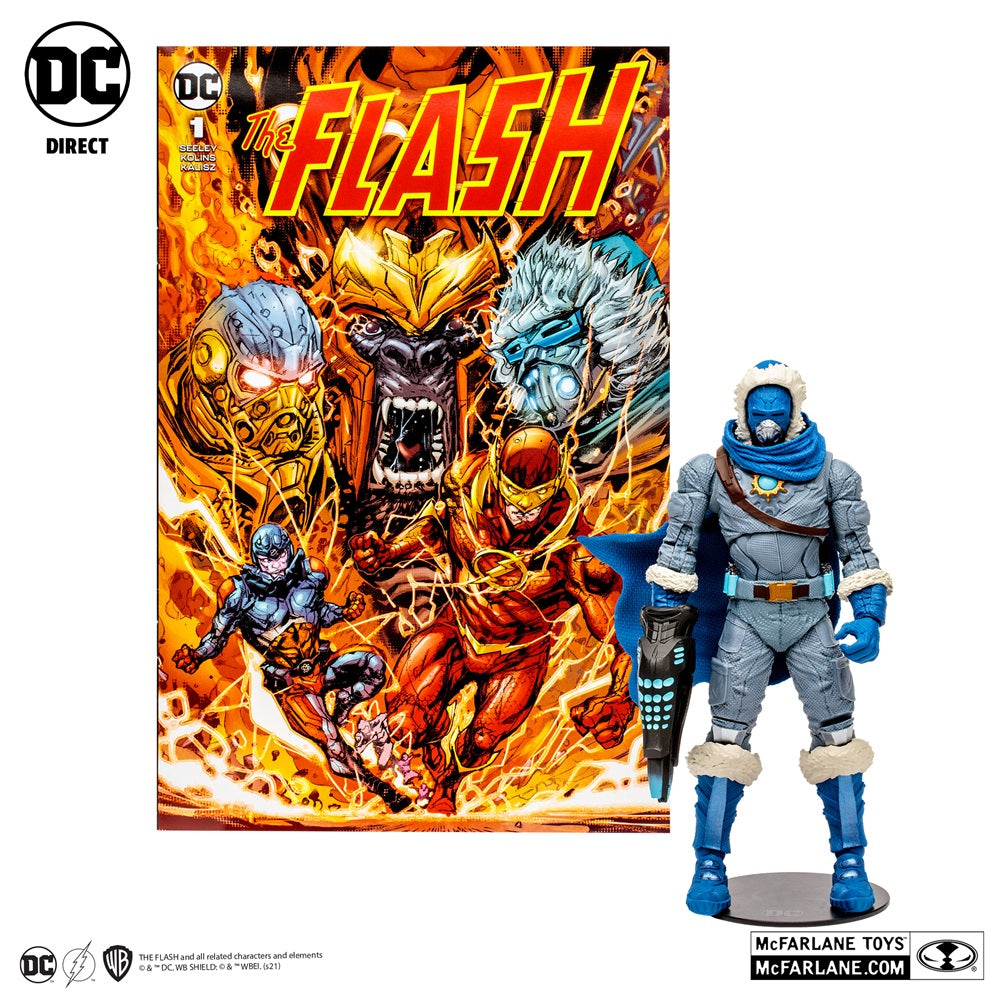 The Flash (Comic), figurine 7" Captain Cold page punchers (McFarlane)