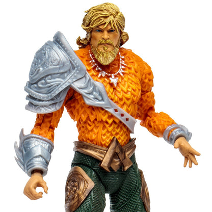 Aquaman (Comic), figurine 7" Aquaman avec comic (McFarlane)
