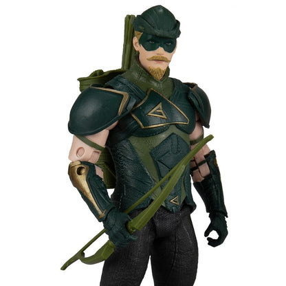 Injustice 2 (Comic), figurine 7" Green Arrow avec comic (McFarlane)