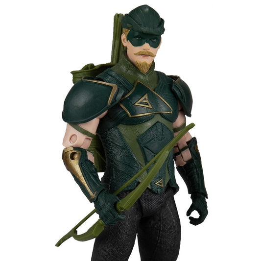 Injustice 2 (Comic), figurine 7" Green Arrow avec comic (McFarlane)