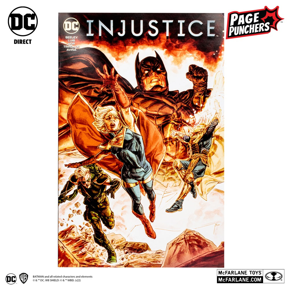 Injustice 2 (Comic), figurine 7" Green Arrow avec comic (McFarlane)