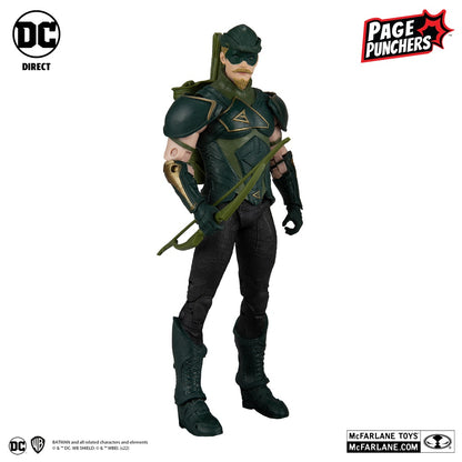 Injustice 2 (Comic), figurine 7" Green Arrow avec comic (McFarlane)