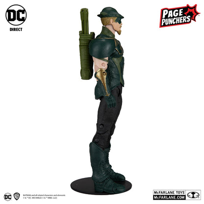 Injustice 2 (Comic), figurine 7" Green Arrow avec comic (McFarlane)