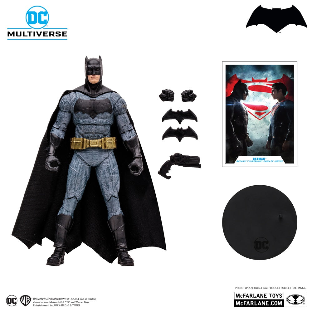 Batman V Superman, 7" Batman DC Multiverse (McFarlane) Figure