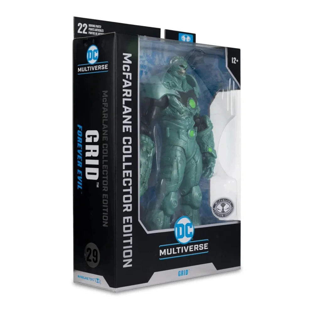 DC Forever Evil, figurine 7" Grid Platinum Edition (McFarlane)