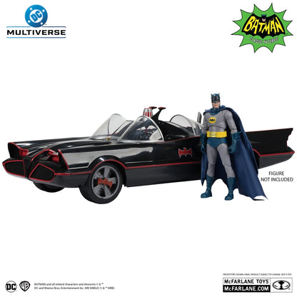 Batman (1966), batmobile 21" classic TV series (McFarlane) avec Batman