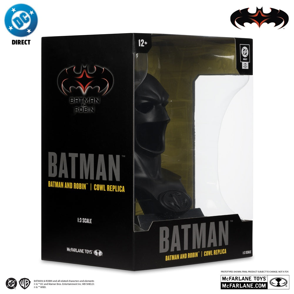 Masque Batman and Robin 1:6 McFarlane boite de profil