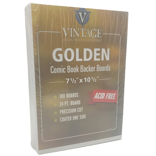 Evoretro, cartons pour comic Golden, paquet de 100