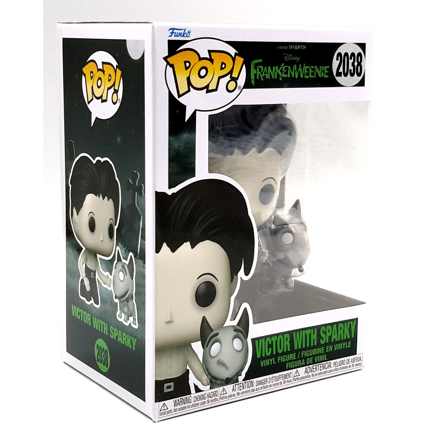 Frankenweenie, figurine Pop Victor & Sparky n°2038 (Funko)