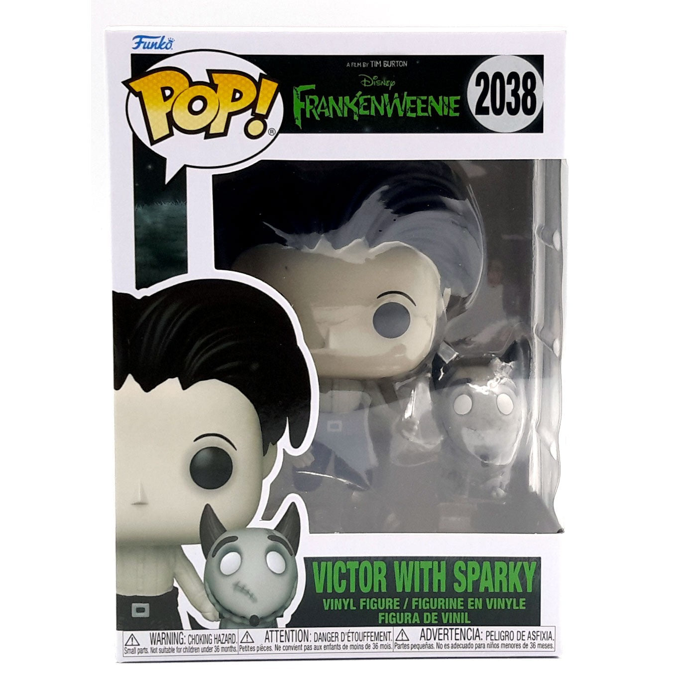 Frankenweenie, figurine Pop Victor & Sparky n°2038 (Funko)