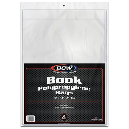 BCW, sacs polypropylène 10" x 13", paquet de 100 (1-BB)