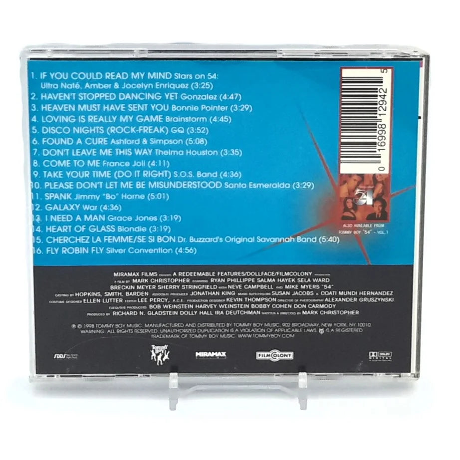 Trame sonore du film Studio 54 vue de derrière