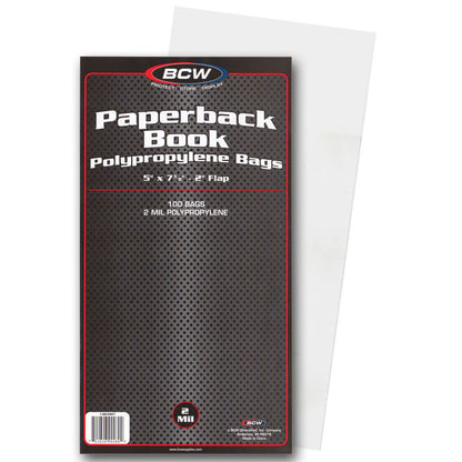 BCW, Paperback Bag, Pack of 100 (1-BB-MM1)