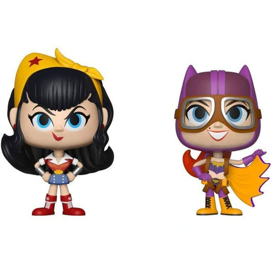 Bombshells, figurines Vynl Wonder Woman & Batgirl (Funko)