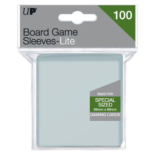 Ultra PRO, pochettes Board Game Lite Special Sized 69mn x 69mn, paquet de 100 (85946)