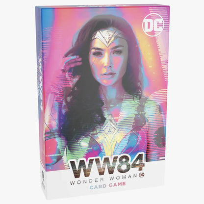 Wonder Woman 1984 jeu de cartes coopératif devant de la boite