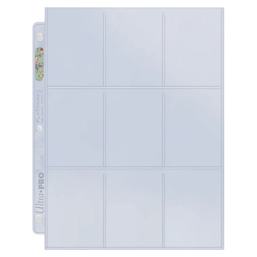 Ultra PRO boite 100 pages 9 pochettes pour cartes standard une page