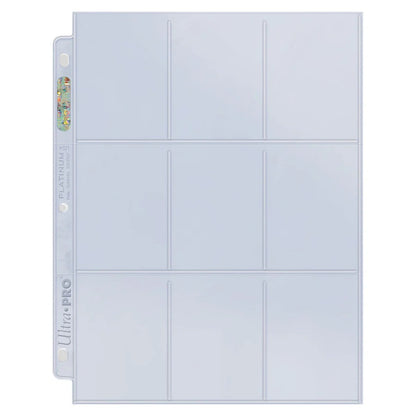 Ultra PRO boite 100 pages 9 pochettes pour cartes standard une page