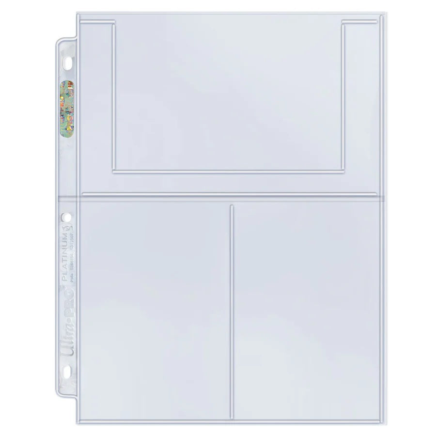 Ultra PRO, 3-Pocket 4" x 6" Pages, 100-Count Pack (81424)