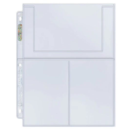 Ultra PRO, 3-Pocket 4" x 6" Pages, 100-Count Pack (81424)
