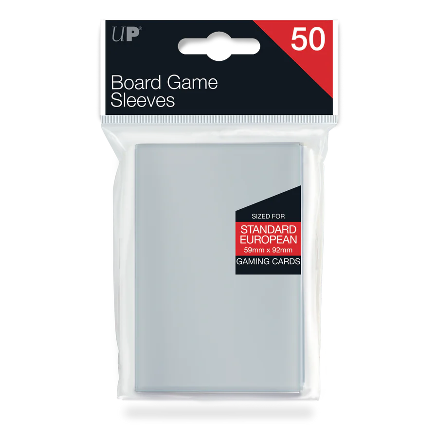 Ultra PRO, Board Game Sleeves Standard European 59 x 92 mm, 50 count (82602-1)