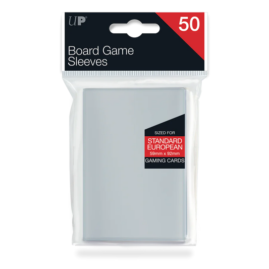 Ultra PRO, pochette Board Game Standard European 59 x 92 mm, paquet de 50 (82602-1)