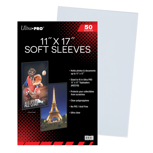 Ultra Pro, pochettes 11" x 17", paquet de 50 (85569)
