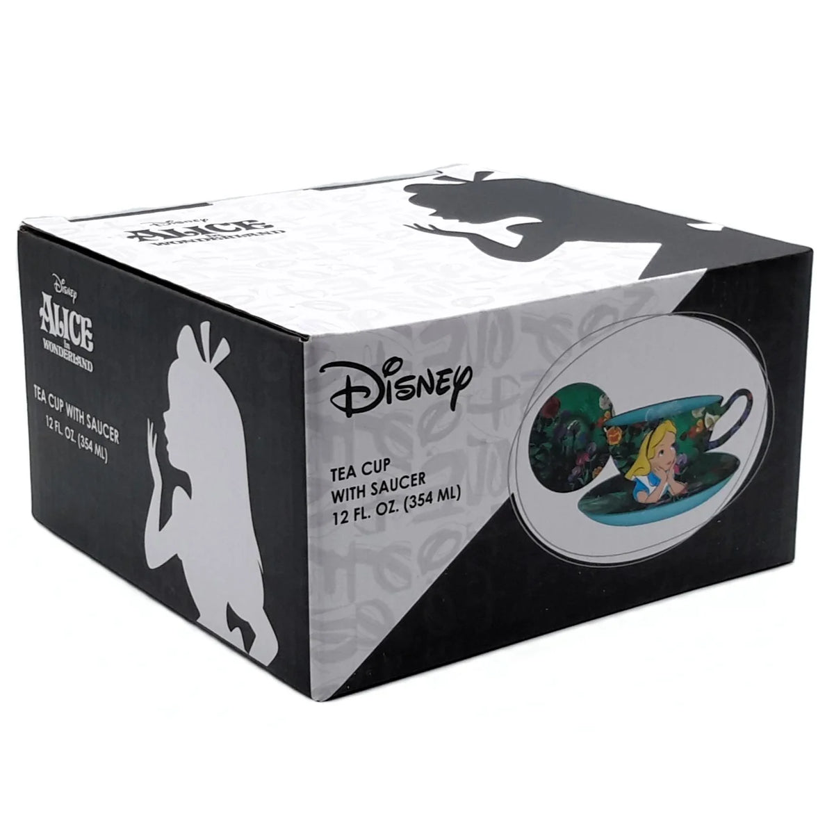 Tasse à thé avec soucoupe de Alice au pays des merveilles de Disney en boite
