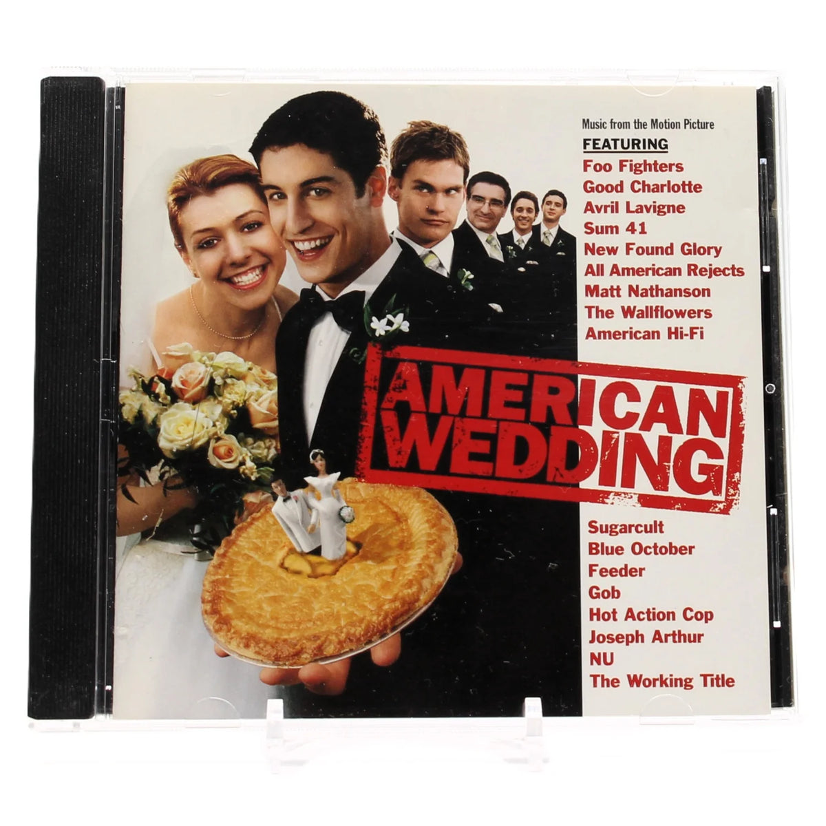 Trame sonore du film American Wedding vue de face