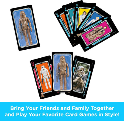 Star Wars, jeu de cartes Chewbacca vintage (Aquarius)