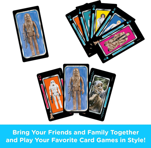 Star Wars, vintage Chewbacca playing cards (Aquarius)