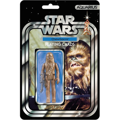 Star Wars, jeu de cartes Chewbacca vintage (Aquarius)