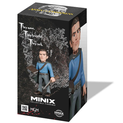 Army of Darkness, figurine Minix de Ashley "Ash" Williams vue de l'arrière de la boite