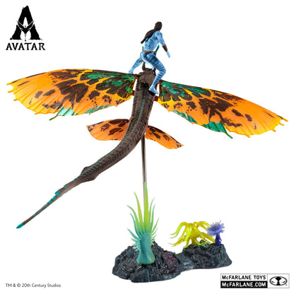 Avatar 2 figurine Jake Sully et Skimwing McFarlane de dos