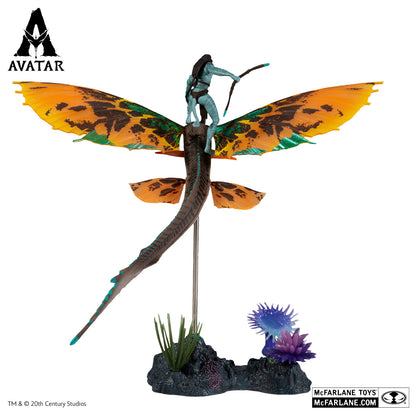 Avatar 2 figurine Tonowari et Skimwing McFarlane de dos