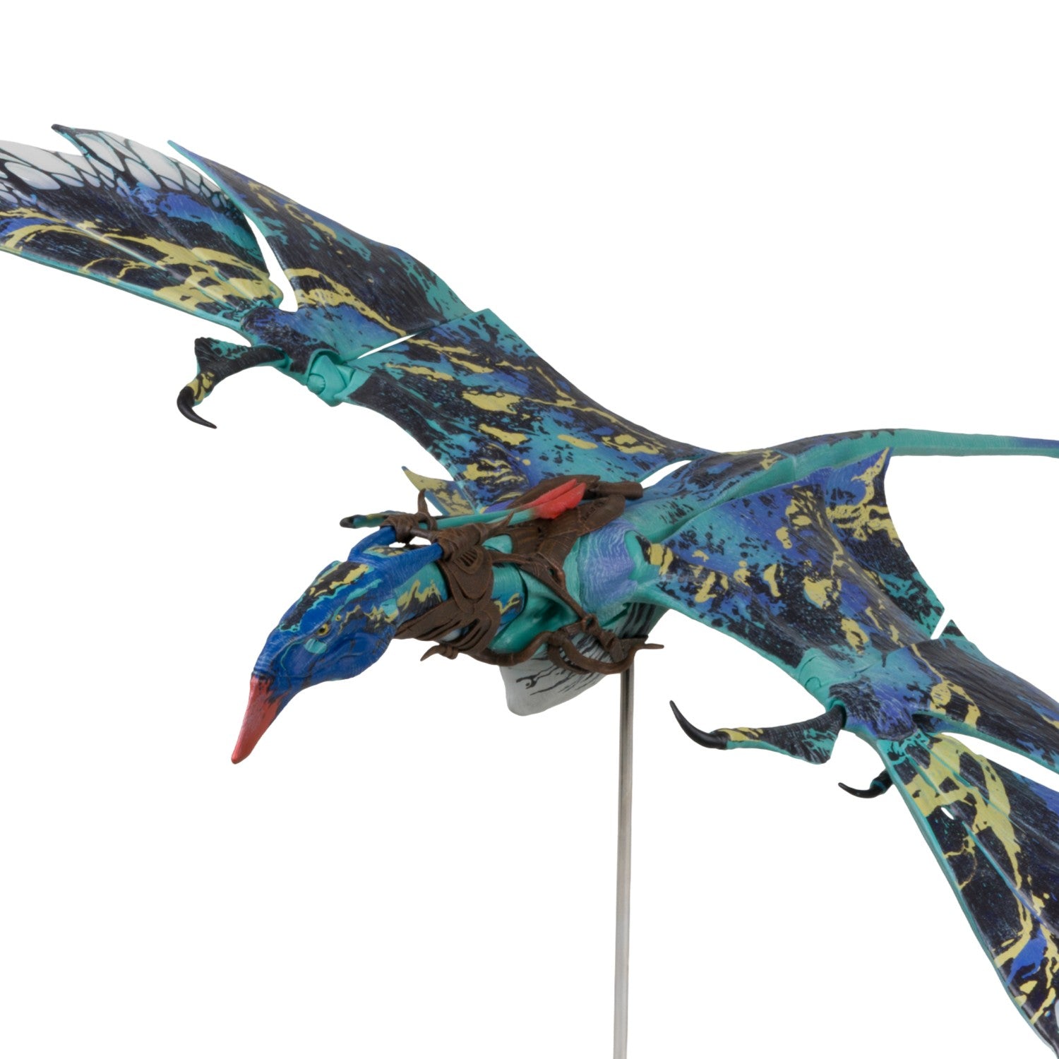 Avatar Fire and Ash, figurine Neytiri's Banshee (McFarlane) en gros plan
