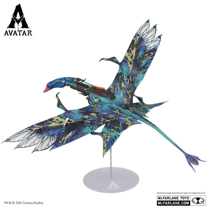 Avatar Fire and Ash, figurine Neytiri's Banshee (McFarlane) de 3/4 arrière