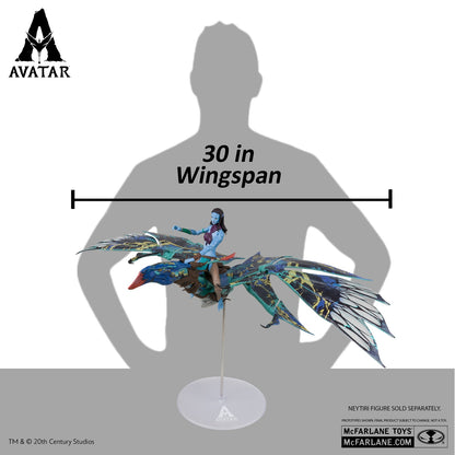 Avatar Fire and Ash, figurine Neytiri's Banshee (McFarlane) avec dimensions