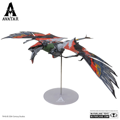 Avatar 3, figurine Quaritch's Banshee McFarlane de 3/4