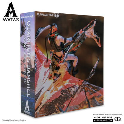 Avatar 3, figurine Quaritch's Banshee McFarlane arrière de la boite